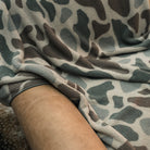 Burlebo Classic Deer Camo Fireside Sherpa Blanket
