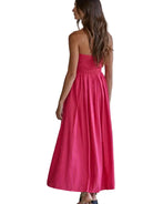 By Together Women's Pink Striped Promenade Dress 