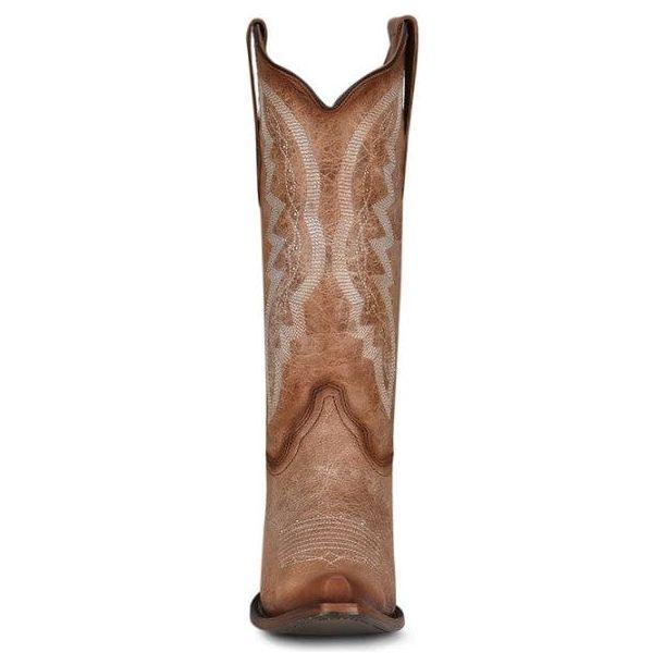 Circle G Embroidered and Studded Leather Boot - Crazy House Western Wear