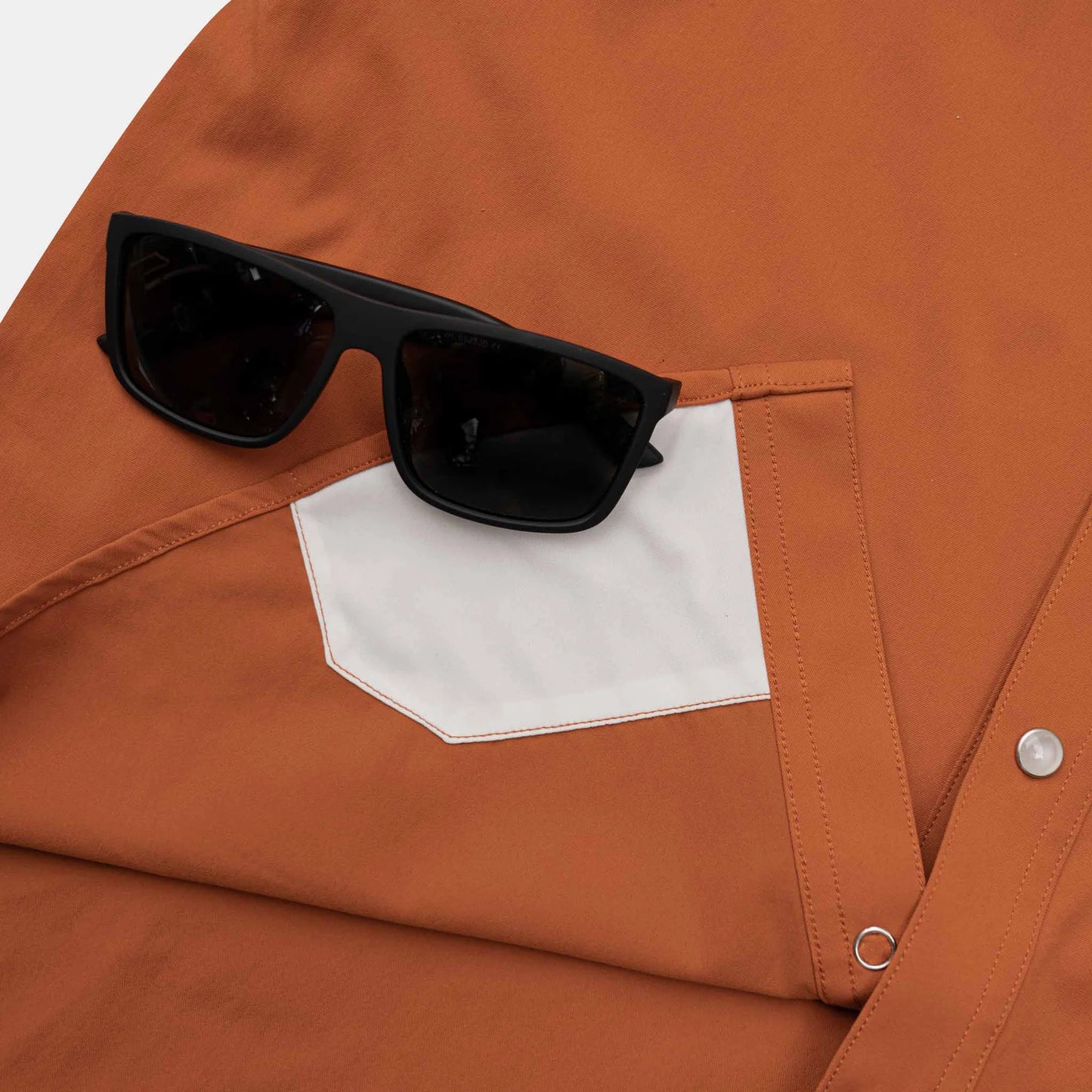 Men's Poncho "The 1969" Short Sleeve Pearl Snap Shirt