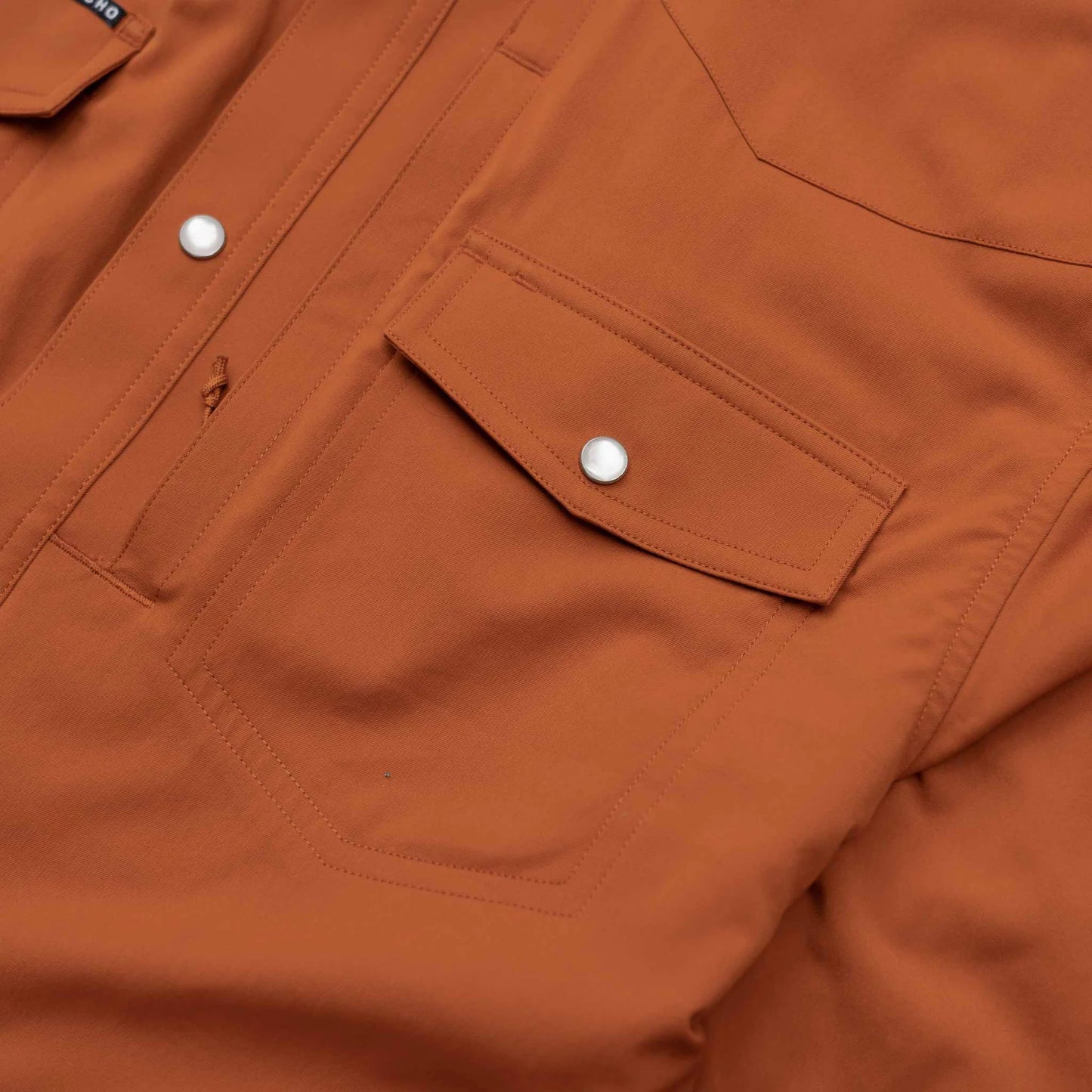 Men's Poncho "The 1969" Short Sleeve Pearl Snap Shirt