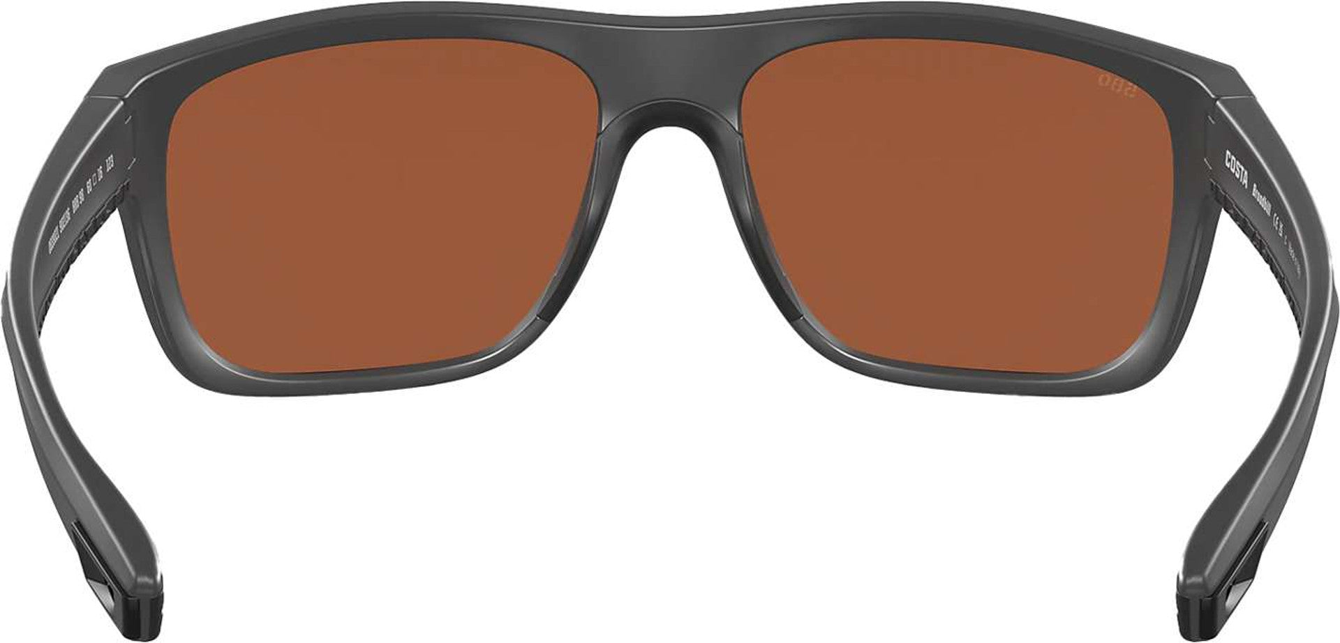Costa Broadbill Matte Gray with Green Polarized Lenses 06S9021-3661