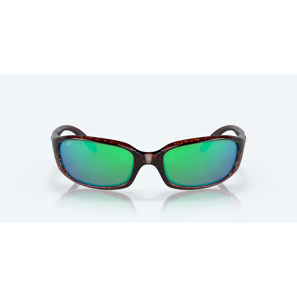 Costa Brine Tortoise and Green Mirror Polarized Sunglasses 06S9017-10TT