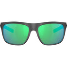 Costa Broadbill Matte Gray with Green Polarized Lenses 06S9021-3661