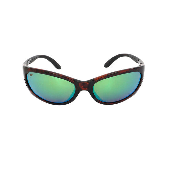 Costa Fathom Tortoise and Green Mirror Polarized Sunglasses FA 10 OGMP