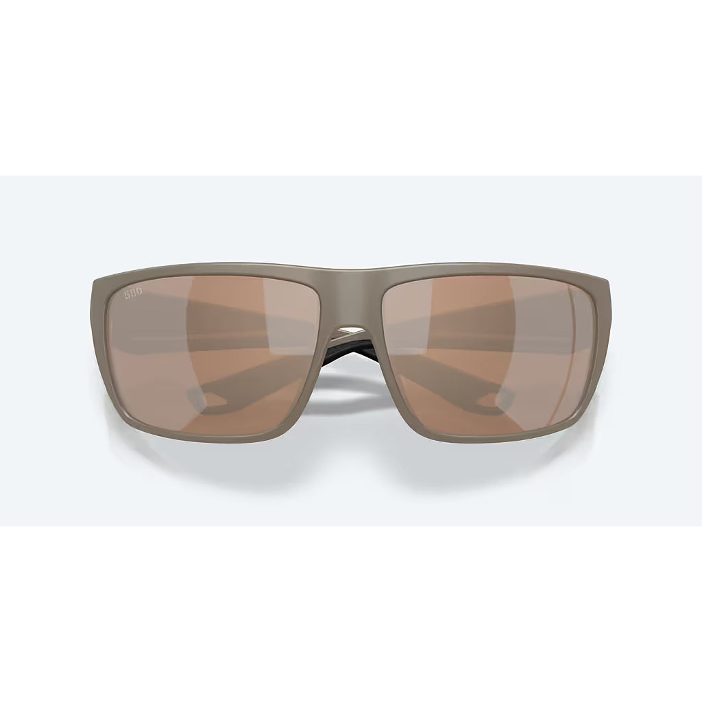 Costa Fly Line Matte Sand with Copper Silver Polarized Sunglasses