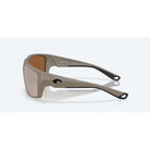 Costa Fly Line Matte Sand with Copper Silver Polarized Sunglasses 06S9129-9129
