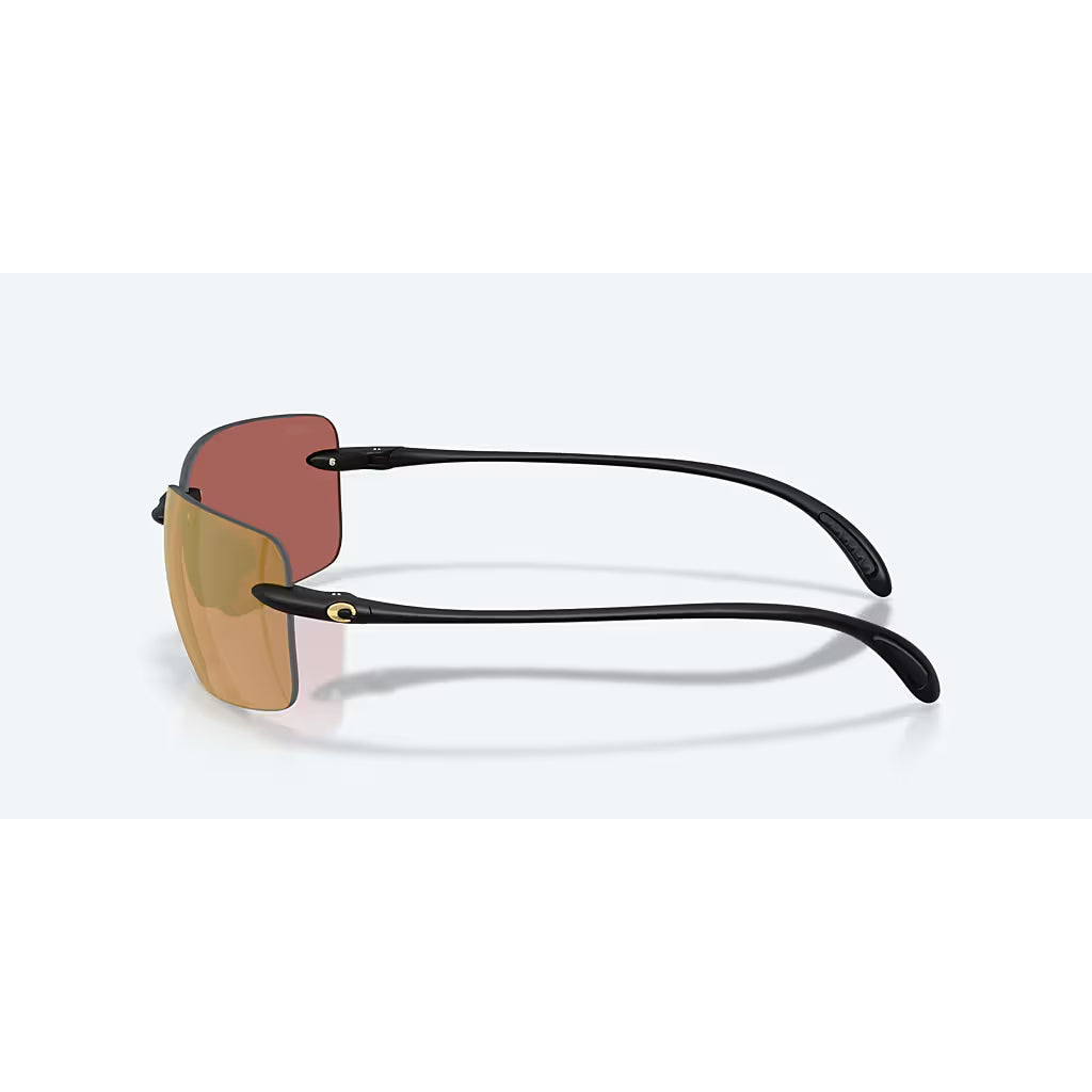 Costa Gulf Shore Matte Black With Gold Mirror Sunglasses 06S9074-90740566