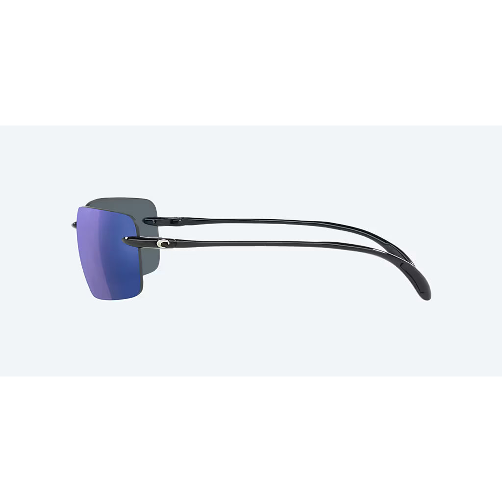 Costa Gulf Shore Shiny Black with Blue Polarized Lenses GSH10OGMP
