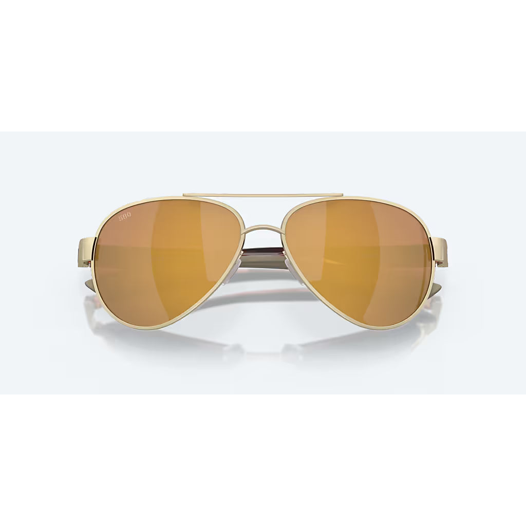 Costa Loreto Brushed Gold with Gold Polarized Lenses 06S4006-9825