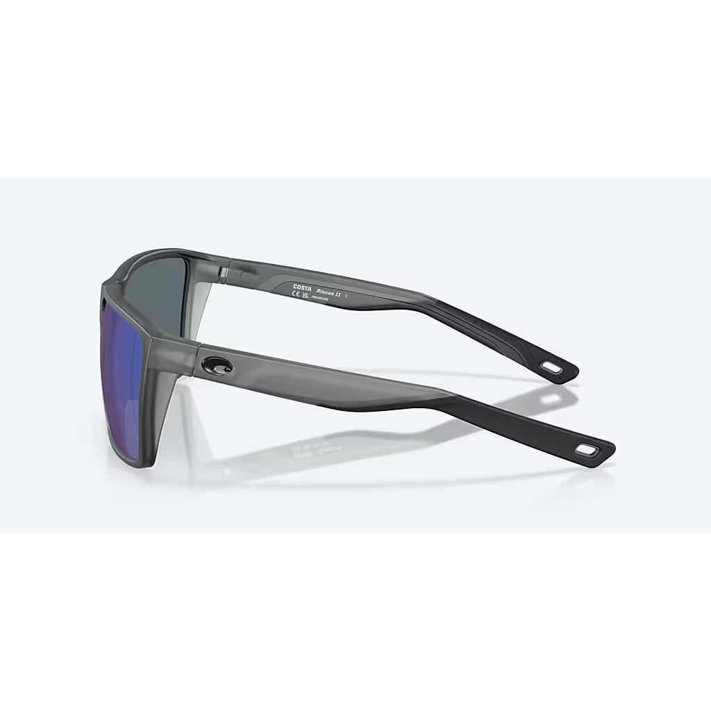 Costa Rincon II Smoke Crystal with Blue Polarized Lenses 06S9121