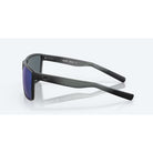 Costa Rincon Matte Smoke Crystal with Blue Polarized Lenses 06S9018