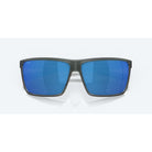 Costa Rincon Smoke Crystal with Blue Polarized Lenses RIN 156 OBMP