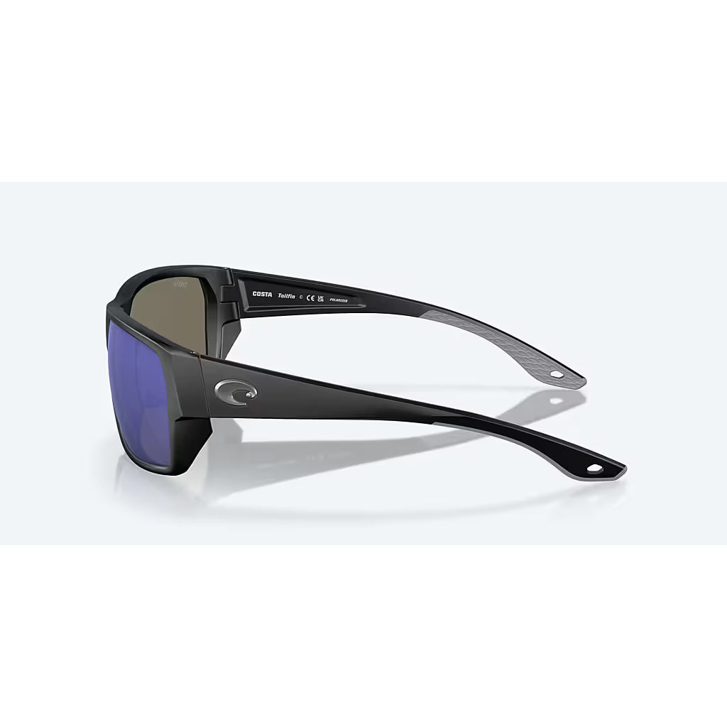 Costa Tailfin Matte Black with Blue Polarized Lenses 06S9113-TAILFIN60
