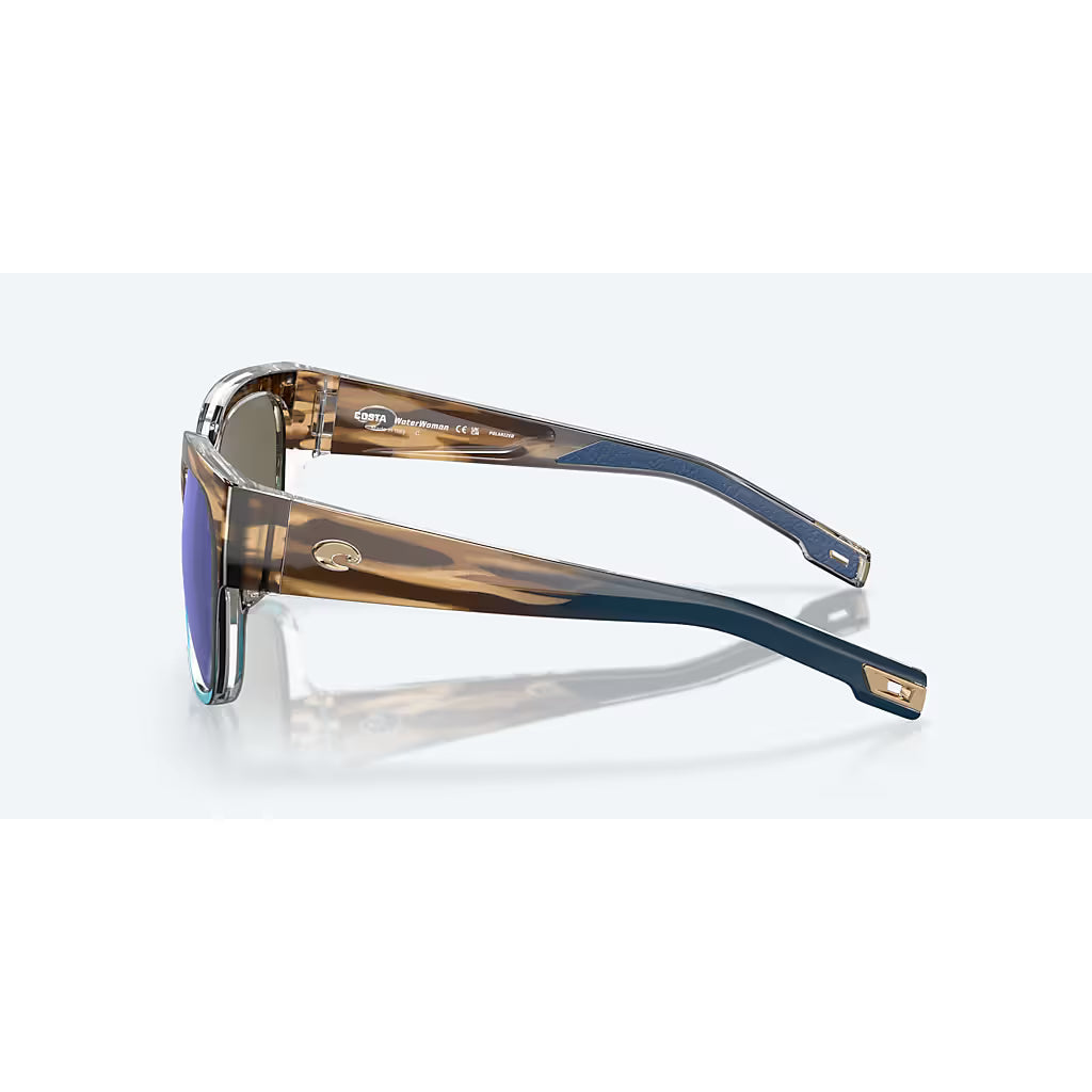 Costa Waterwoman Shiny Wahoo with Blue Polarized Lenses WTW251 OBMGLP