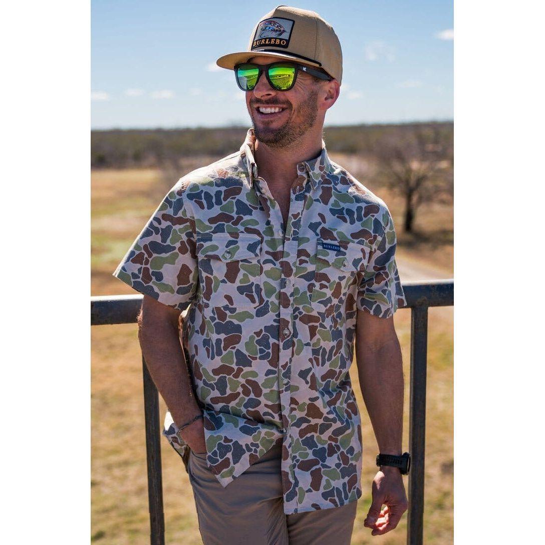 Men's Burlebo Cotton Twill Button Up CTS-DC - Crazy House Western Wear