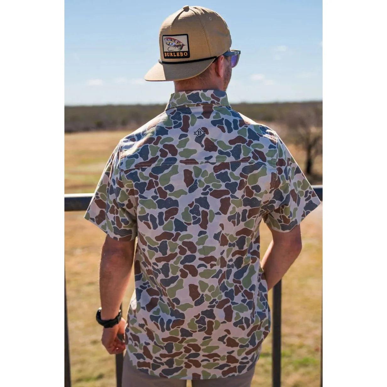 Men's Burlebo Cotton Twill Button Up CTS-DC - Crazy House Western Wear
