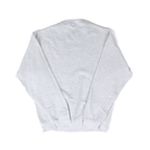 Crazy House Ash Gray Crewneck with Navy Print
