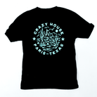 Crazy House Black and Teal "Freebird" Specialty Shirt