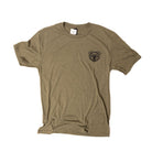 Crazy House Deer Skull T-Shirt DM130-MIL.GRNFRS-46265 - Crazy House Western Wear