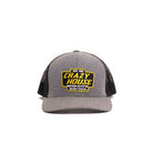 Crazy House Grey and Black Cap with Outfitter Patch - Crazy House Western Wear