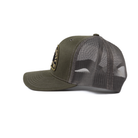 Crazy House Olive Cap with Cross Patch