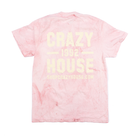 Crazy House Pink and Yellow Tye Dye T-shirt