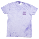 Crazy House Purple Tye Dye T-shirt