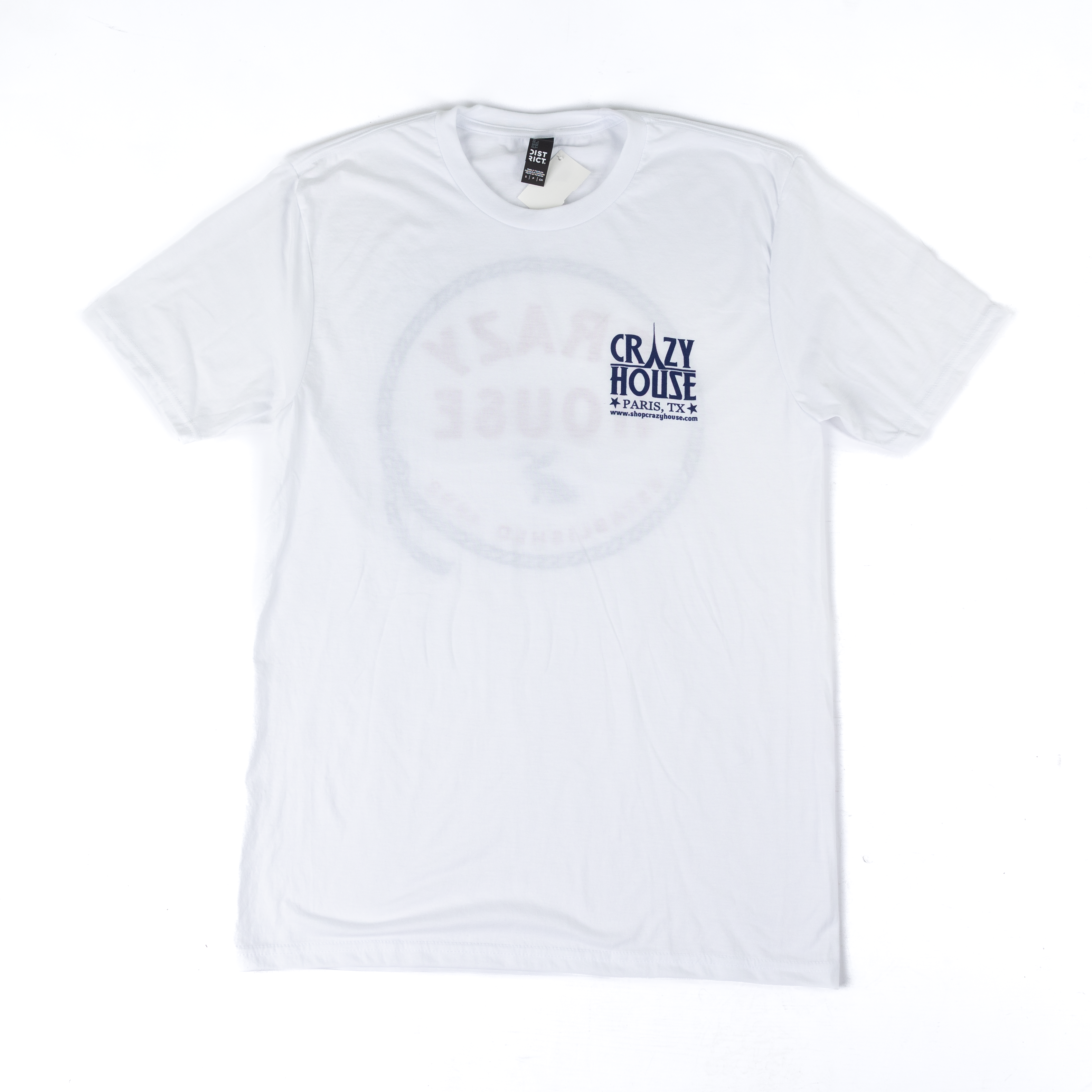 Crazy House Red White and Blue Rope and Jackalope Printed T-shirt
