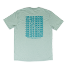 Crazy House Sage Green Stacked T-shirt