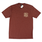 Crazy House Short Sleeve Rust Armadillo T-shirt