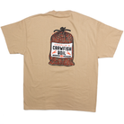 Crazy House Tan "Charlies Crawfish Boil" T-shirt