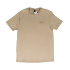 Crazy House Tan T-shirt with Lab in Frame