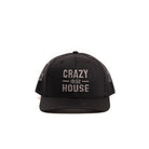 Crazy House Unisex Black Mesh Cap with Grey Stitching - Crazy House Western Wear