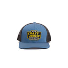Crazy House Unisex Blue and Gray Snapback with Outfitter Patch - Crazy House Western Wear