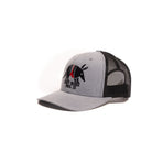 Crazy House Unisex Grey and Black Cap with Armadillo Stitching - Crazy House Western Wear