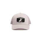 Crazy House Unisex Grey Cap with Jackelope Patch - Crazy House Western Wear