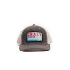 Crazy House Unisex Grey Snapback with Outfitter Patch - Crazy House Western Wear