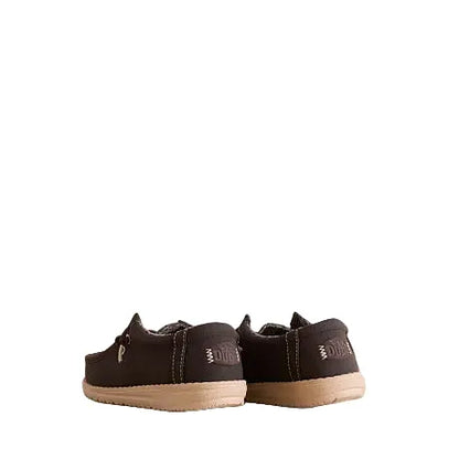 Boy's Hey Dude Wally Classic Mole Brown 42751-2IV