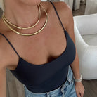 Women's Gold Water Resistant Josie Necklace 