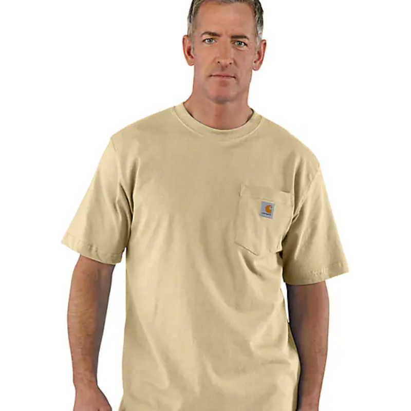 Men's Carhartt Loose Fit One Pocket T-shirt K87-A36 - Crazy House Western Wear
