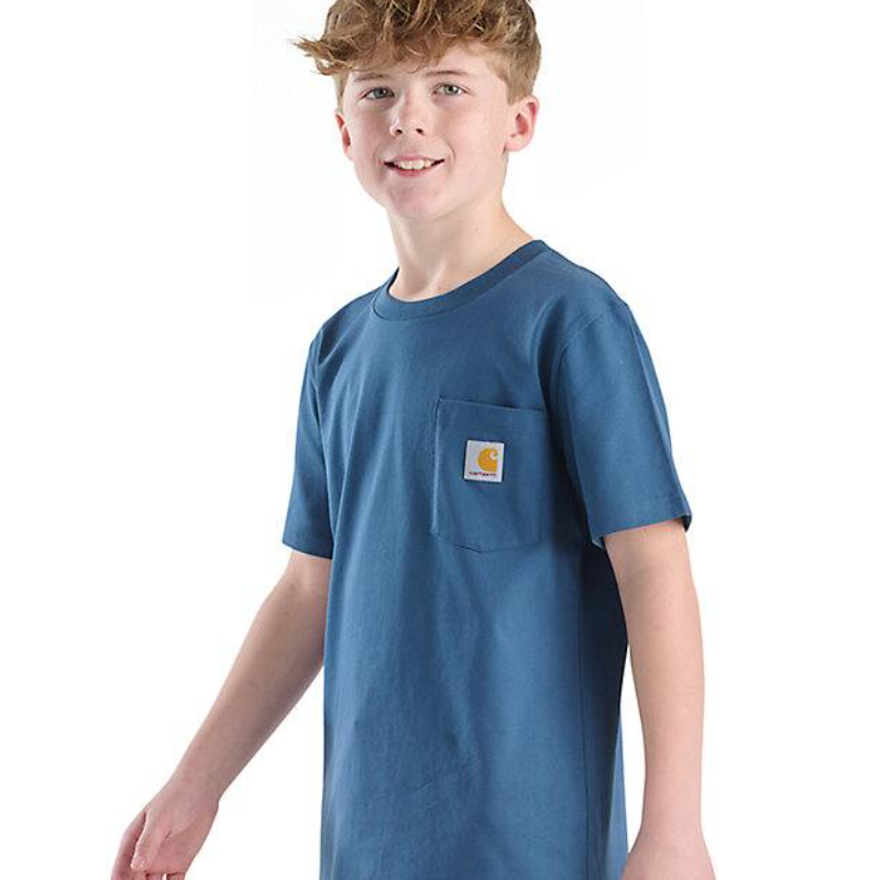 Boy's Carhartt Short Sleeve Pocket T-shirt CA6736-N160