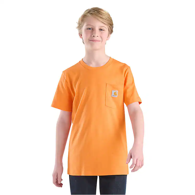 Boy's Carhartt Short Sleeve Deer Pocket T-shirt CA6744-E107