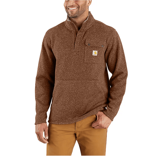 Carhartt Relaxed Fit Midweight Quarter-Zip Pocket Sweater Fleece - Crazy House Western Wear