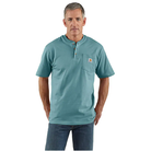 Men's Carhartt Loose Fit Short Sleeve Pocket Henley T-shirt K84-HL1 - Crazy House Western Wear
