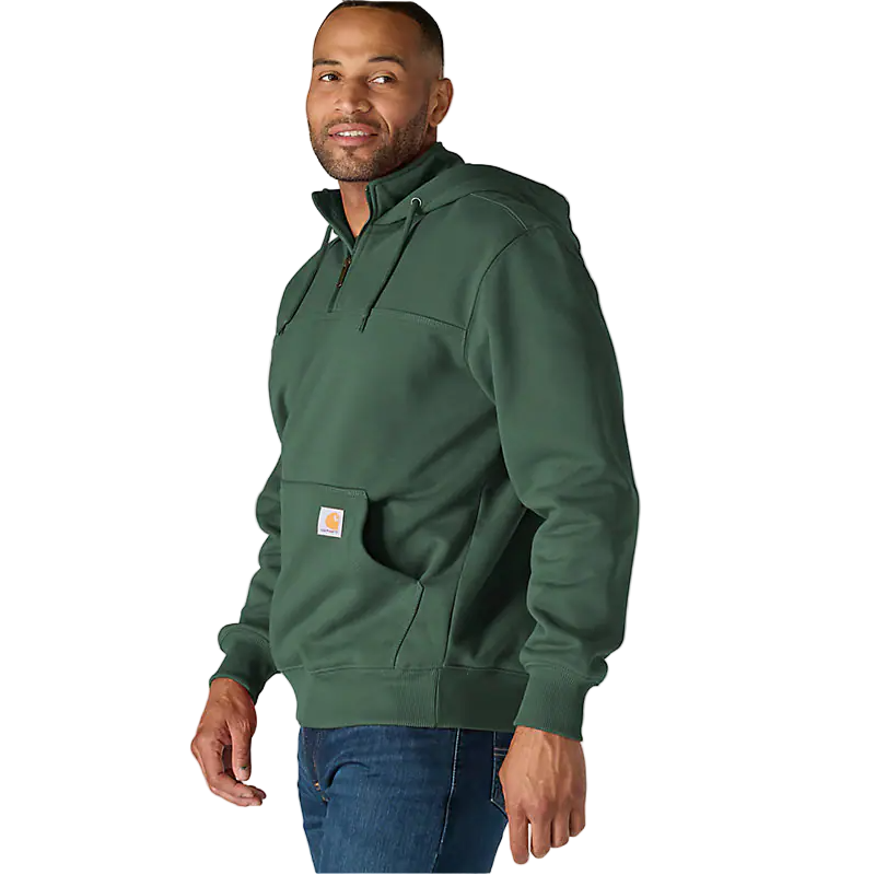 Men's Carhartt Rain Defender Loose Fit Heavyweight Quarter-Zip Hoodie 