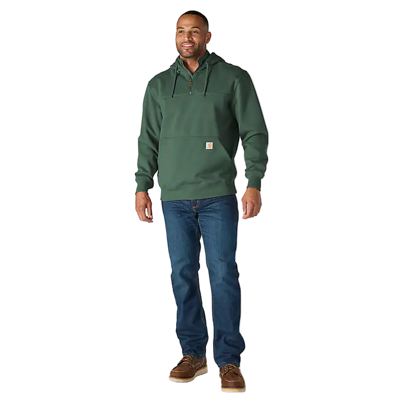 Men's Carhartt Rain Defender Loose Fit Heavyweight Quarter-Zip Hoodie 