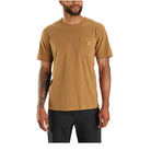 Men's Carhartt Relaxed Fit Lightweight Short SLeeve Pocket T-shirt Brown 106252-BRN - Crazy House Western Wear