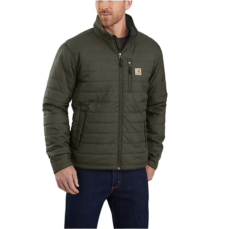 Men's Carhartt Rain Defender Insulated Jacket Lightweight Relaxed Fit 