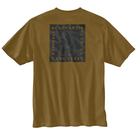 Men's Relaxed Fit Short Sleeve Camo Graphic T-shirt - Golden Grass Heathher 106895-B98 - Crazy House Western Wear